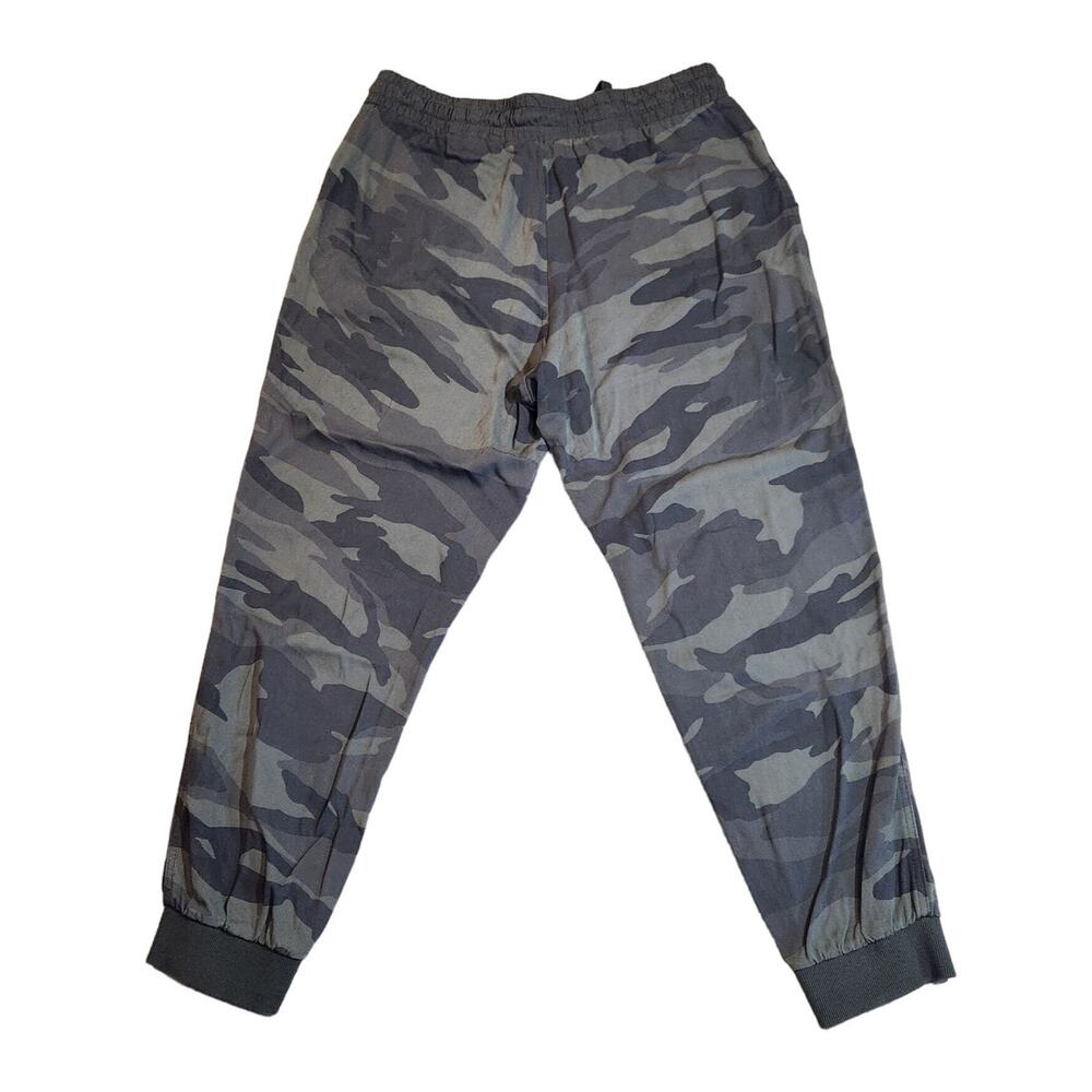 Splendid High Waisted Green Camo Joggers Pants Womens Size L - Picture 2 of 11